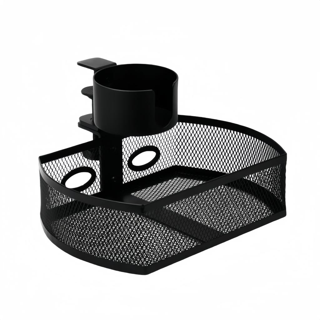 Home Office Storage Desk Cup Holder Office Management Maximize Desktop Space Secure Drink Holder For Home Offices
