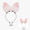 Handmade Simulation Plush Rabbit Ear Headband Headband Cosplay Animal Ear Headband Prop