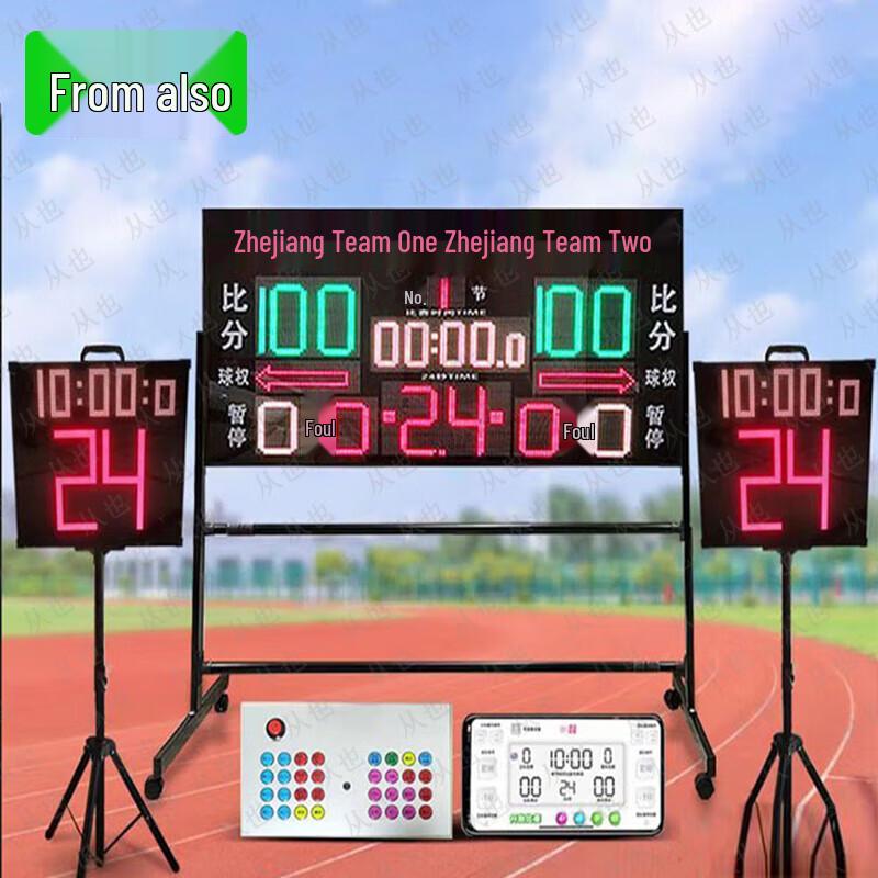 Electronic Basketball Scoreboard & Timer