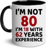 Birthday Birthday Ceramic Coffee Mark Cup 18 Years Old Tea Cup 40 Years Old 60 Years Old 80 Years Old Gift New 50