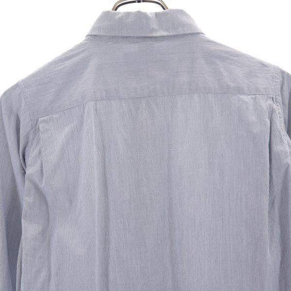 YAECA made in Japan stripe Long sleeve Tunic M Gray shirt Women Used