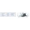 GT12 39.20/49.00 Mm 6+6 Blades Reverse High Performance Turbocharger Billet/milling/aluminum 2618 Compressor Wheel