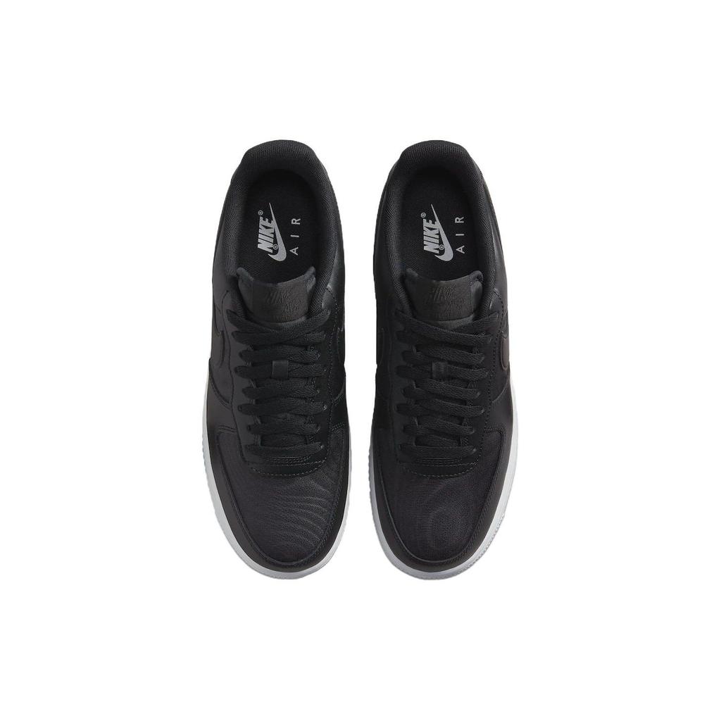 Nike Air Force 1 Low 07 SE Black Nylon Men Sneakers Summit-White FB2048-001