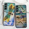 Dragonfly Phone Case For Galaxy A55 A35 A25 A15 A03S A04S A05S Samsung A20E A30 A40 A50 A70 A71 A51 A41 A31 A10S A21S Cover Capa
