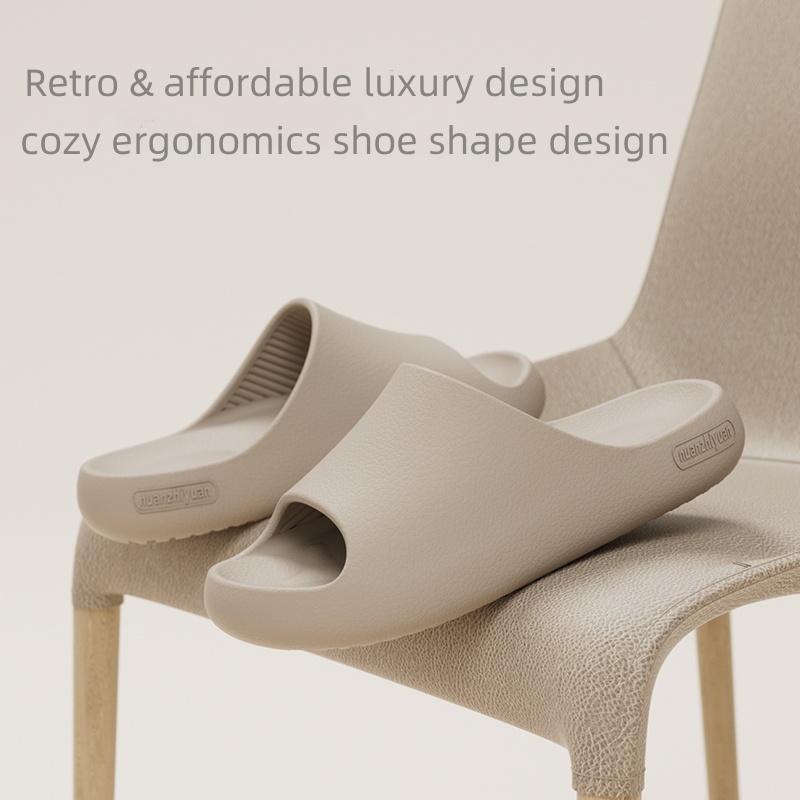 Men Summer Anti-slip Slippers Women Soft EVA Beach Sandals Couple Unisex Home Indoor House Shoes Footwear