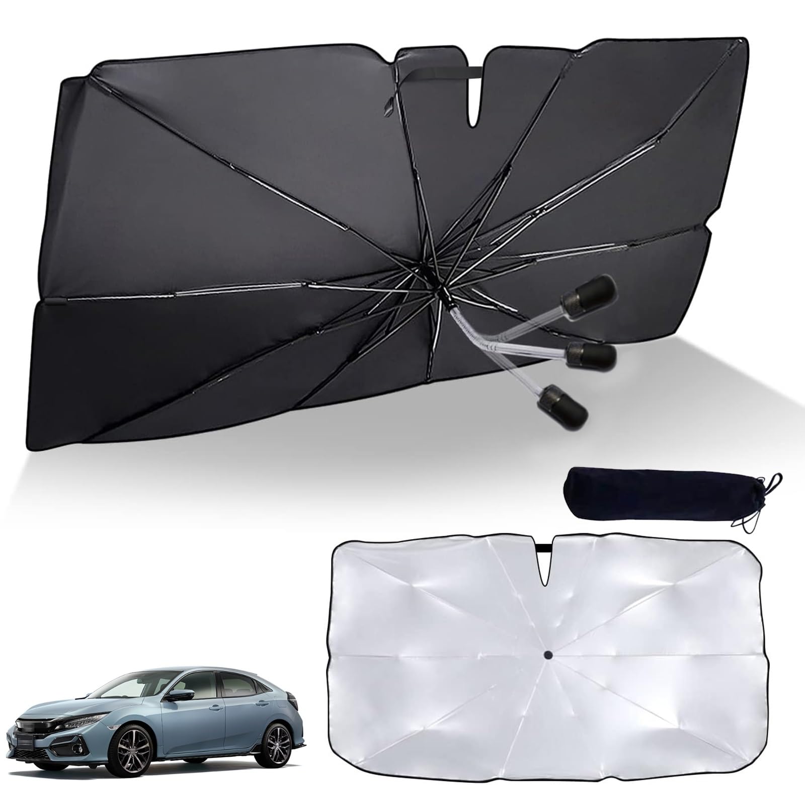 

Honda Civic Hatchback 10th Generation FK7 Type, September 2017 - Present Car Umbrella Sun Civic hatchback
