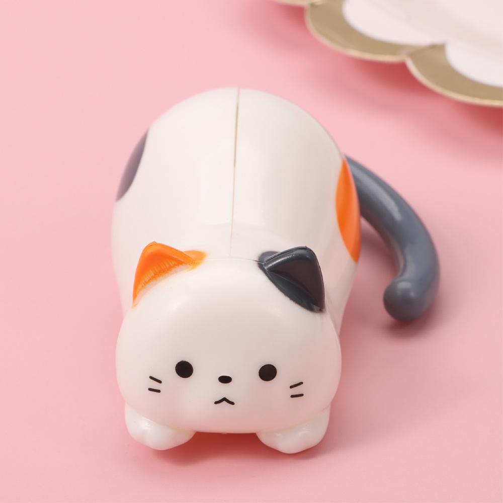 Fidget Clockwork Kitten Movable Toy Stress Relief Windup Kitten Stress Relief Toy  Home