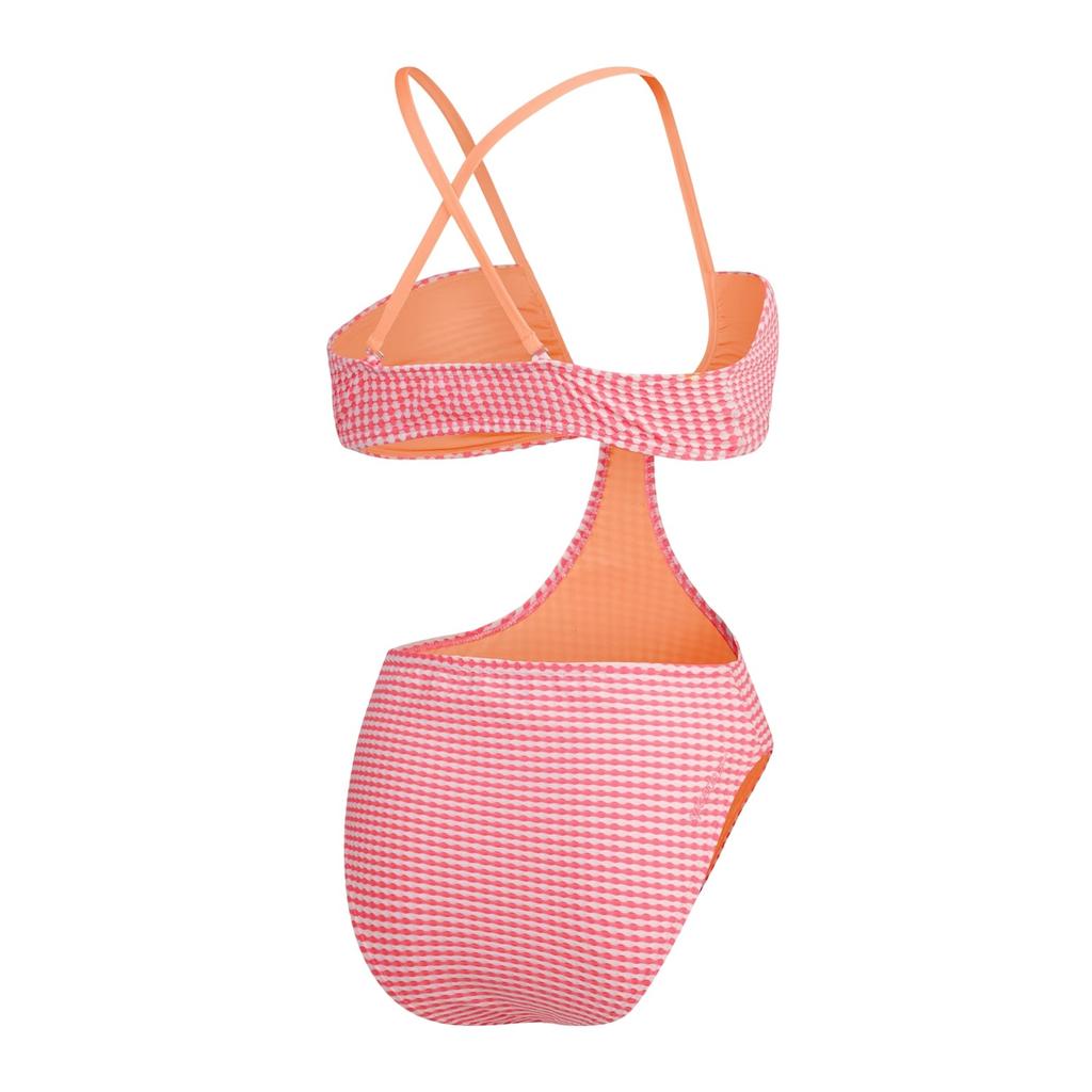 Speedo Womens/Ladies Gingham One Piece Swimsuit