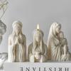 Plaster Mold Non-Stick Goddess Statue Silicone Mold Reusable Epoxy Resin Mold For Art Lovers Interior Decoration Craft