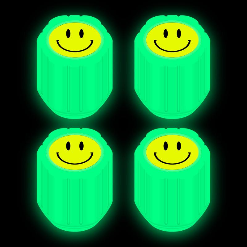 Luminous Tire Valve Stem Caps for Haval Models (Shenshou, Chitu, Big Dog, H6, SM6, H2, H8, F7x)