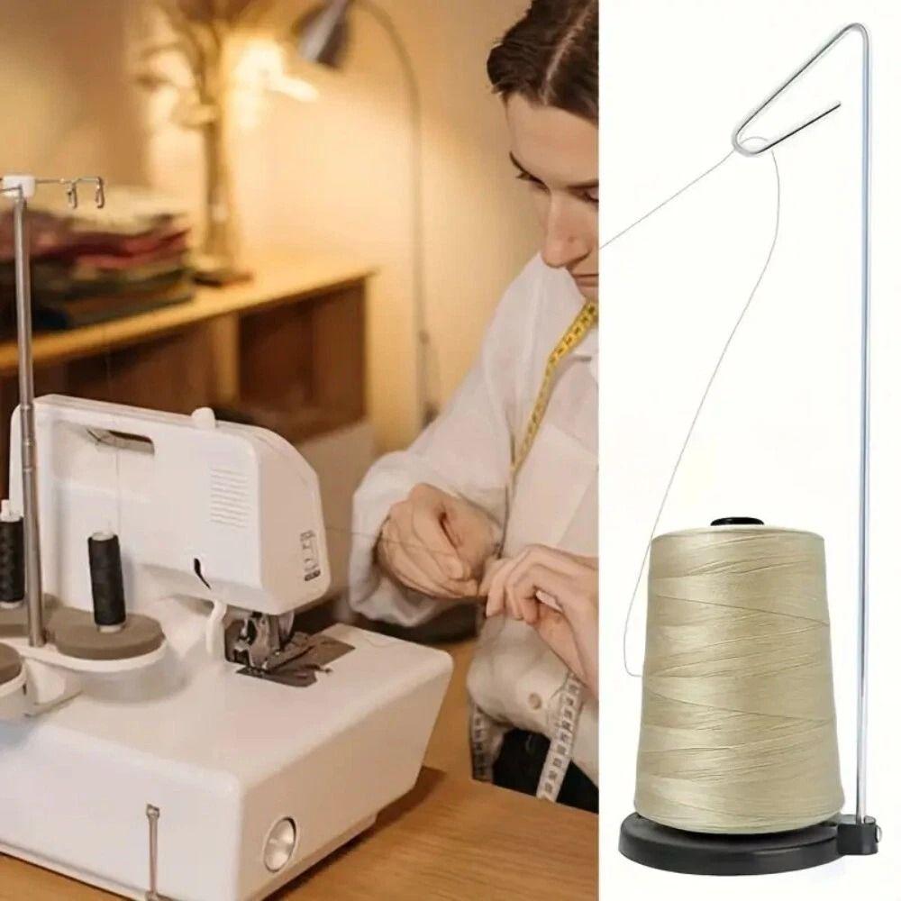 Durable Single Cone Sewing Thread Holder Adjustable DIY Craft Knitting Line Rack Household Plastic Base Large Spool Stand