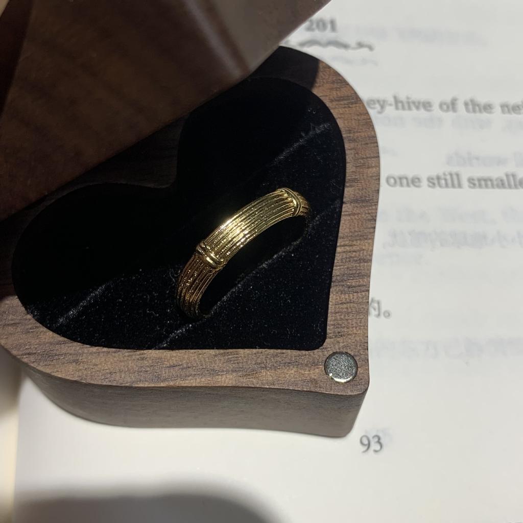Patnon Oval Pigeon Egg Ring Niche Premium Couple Ring Super Flash Proposal Ring