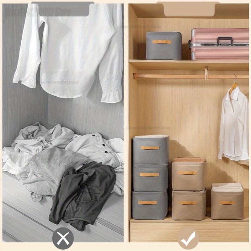 Laundry Clothes Organizer Storage Bag Clothes Foldable Clothes Storage Bag Portable Wardrobe Cloth Organizer Storage Box