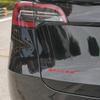 DHKOR1 3D ABS SpaceX Letters Logo Car Decals Sticker Auto Rear Trunk Decoration Accessories for Tesla Coil WYE K80 Cybertruck Juguete
