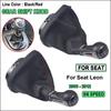 5/6 Speed Manual Car Gear Shift Knob Shifter Lever Stick Gaiter Boot Cover Case For Seat Leon 2006 2007 2008 2009 2010 2011 2012
