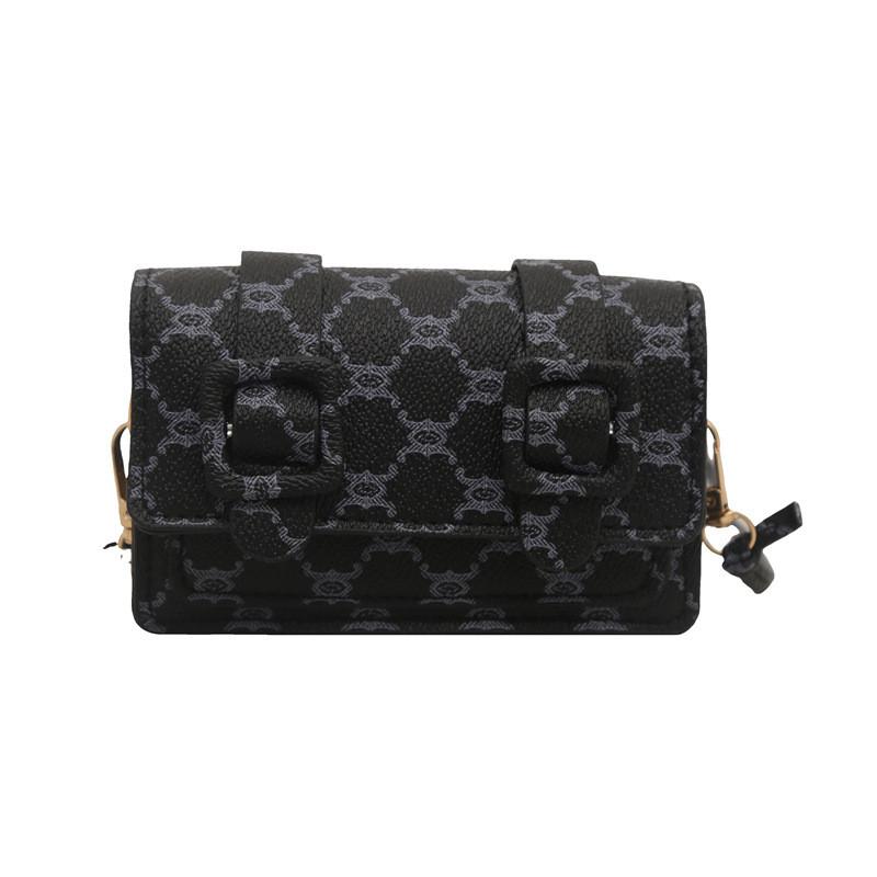 Mini Retro Pu Handbag With Stitching For Casual Streetwear Fashion