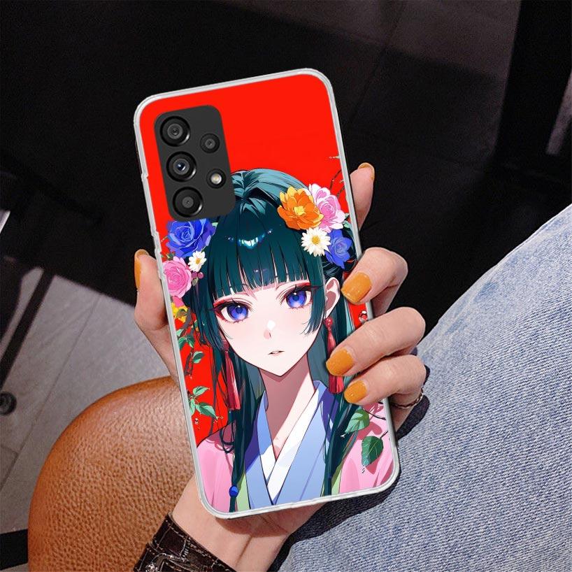 A-Apothecary D-Diaries Maomao Phone Case For Samsung Galaxy A52 A32 A22 A12 A51 A31 A50S A30S A20S A10S Note 20 Ultra 10 Plus S1