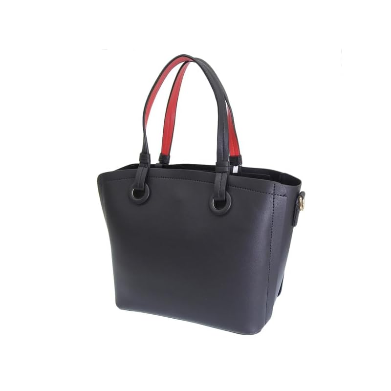 [Rinle] Bag Ladies Tote Bag Shoulder Bag Handbag 2WAY Front Pocket Work Bag Shoulder Bag Simple D.KELLY