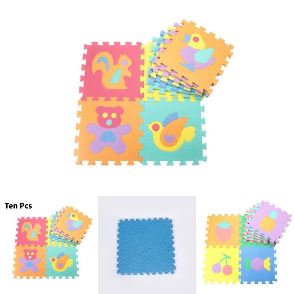 Foam Children Crawling Mat With Diy Puzzle Tiles For Baby Safety And Play