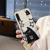Fashion Design Card Sleeve Phone Case For LG Velvet 4G/5G Cartoon Soft Case Full Wrap Graffiti Anti-knock Silicone TPU