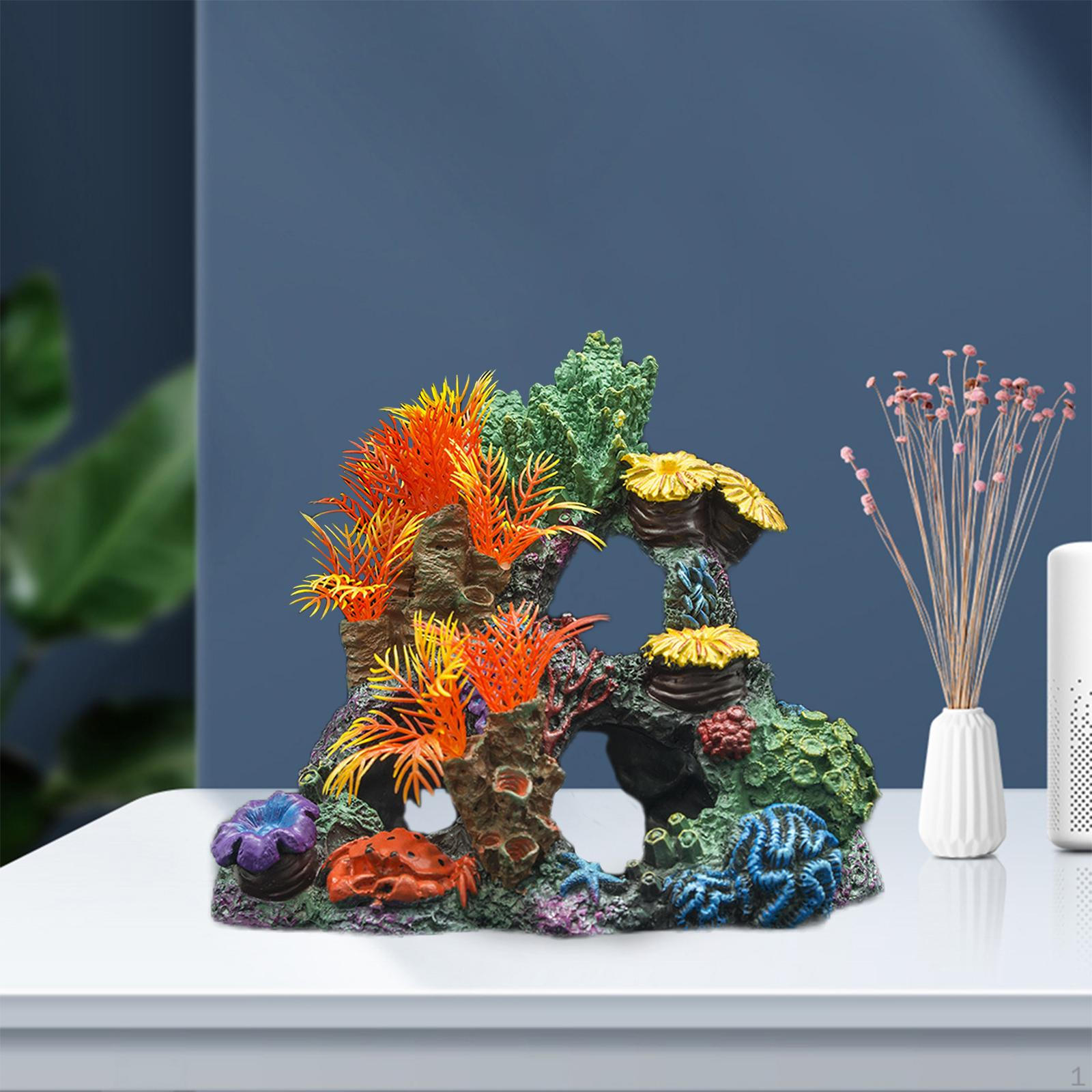 

Artificial - Simulation Background ,Aquarium Decor ,Fish Tank Landscaping for Saltwater Fish Colorful