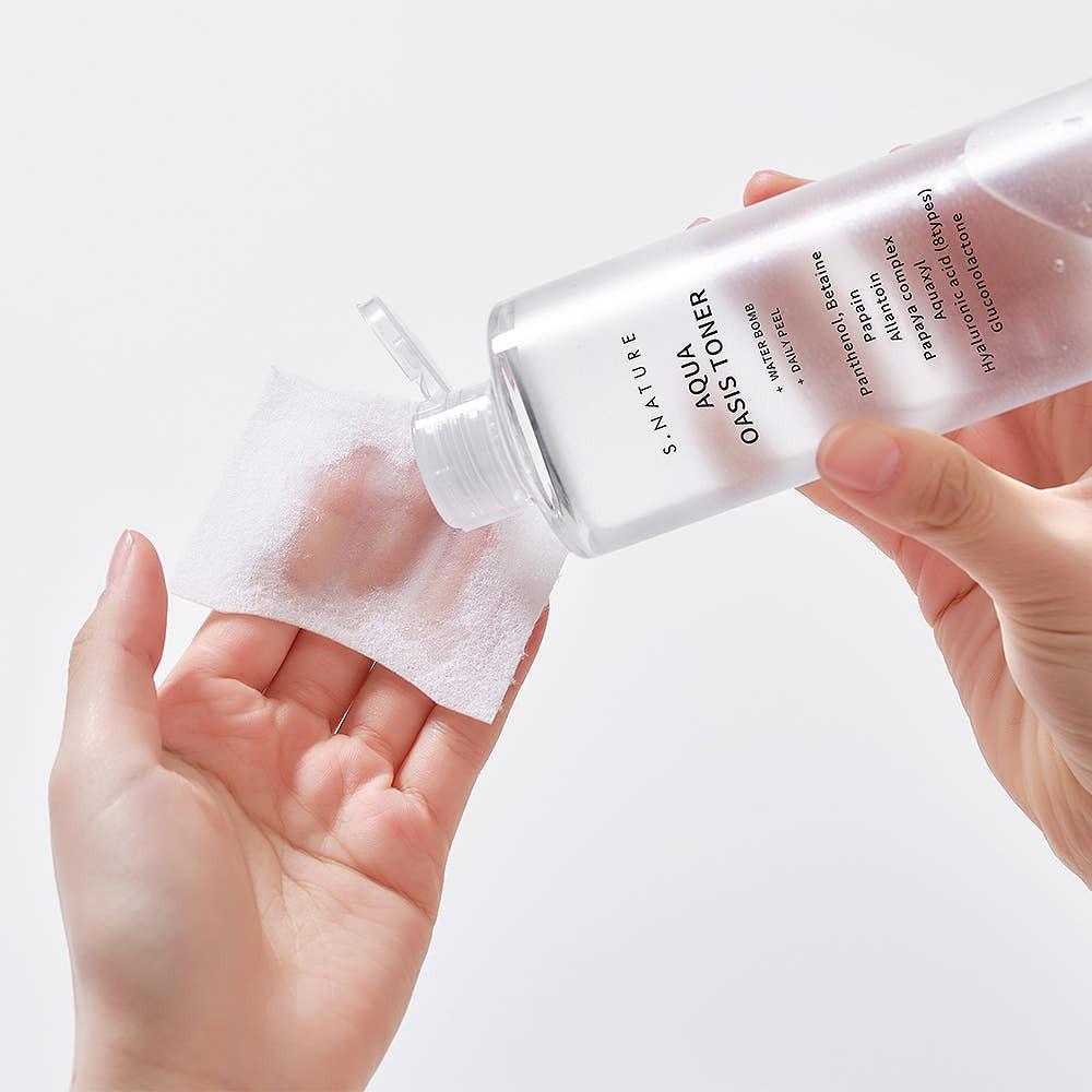 S.NATURE Aqua Oasis Toner Deep Hydration Gentle Soothing 210ml Korean Skincare Daily Toner