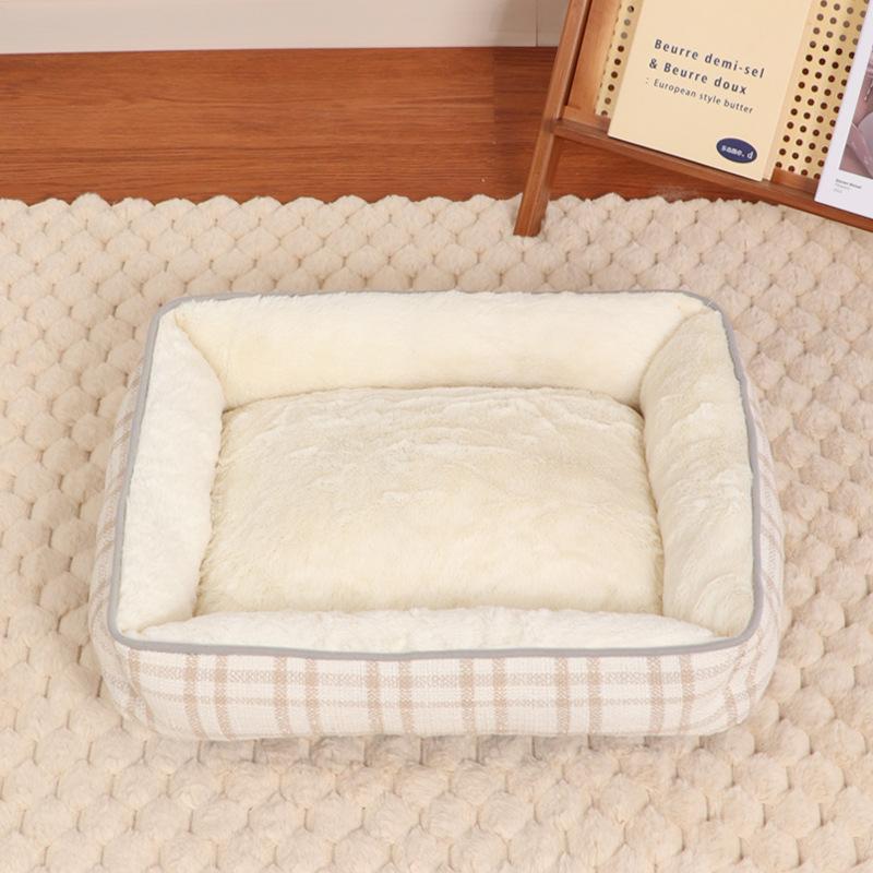 Pet Kennel All Seasons Teddy Yorkshire Teacup Dog Small Dog Special Lattice Kennel Winter Pet Products Square Nest