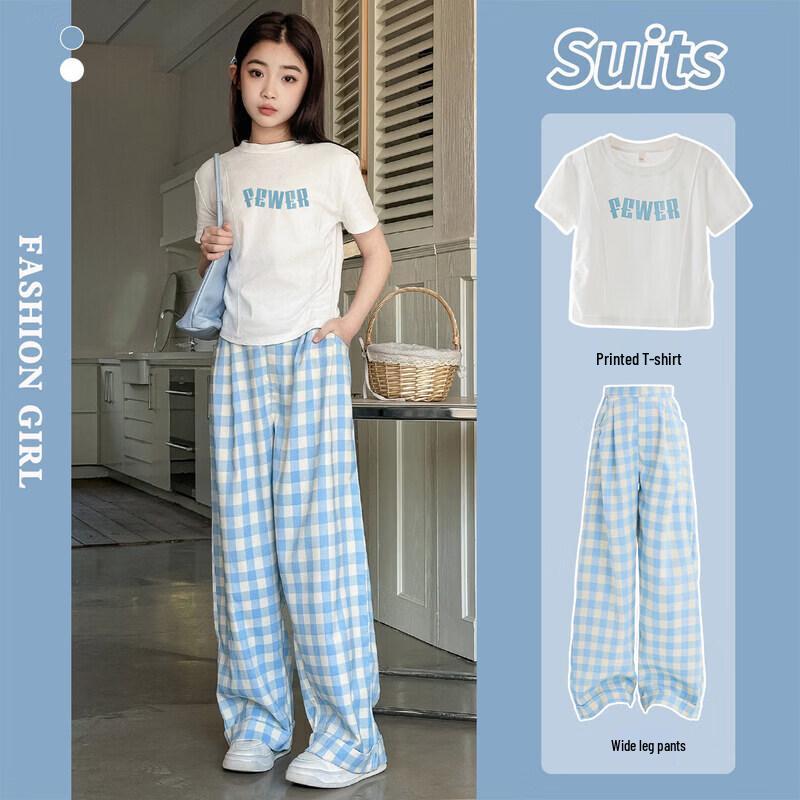 Moonkids Girls  Stylish Short-Sleeved Sport Summer Set 120cm