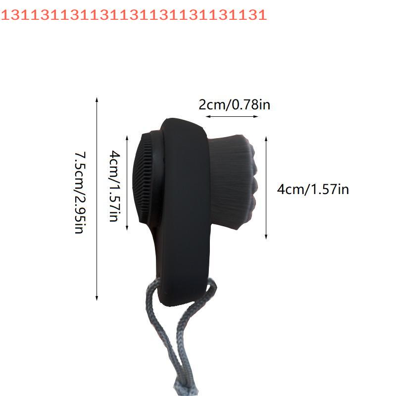 Doppelseitige Gesichtsbürste 2-in-1 Peeling- & Massage-Tool Spa Handgelenk-Waschband Silikon Reinigungsbürste Für Tiefe Porenreinigung