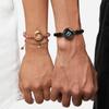 Touch Pair Natural Express Your Smart Bracelet with Vibration Couples Gift for Birthdays and Anniversaries [TOTWOO] Long-Distance Bracelets, Stone,