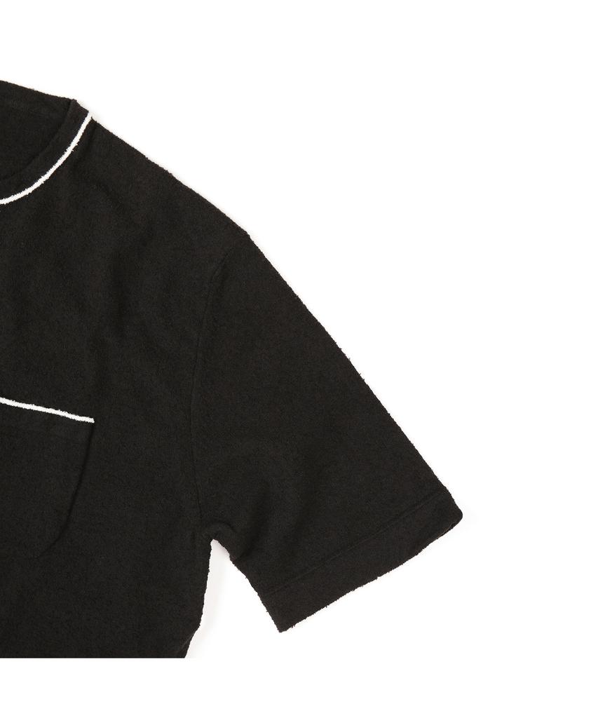 IOLO Terik Line Half Crew Neck_Black
