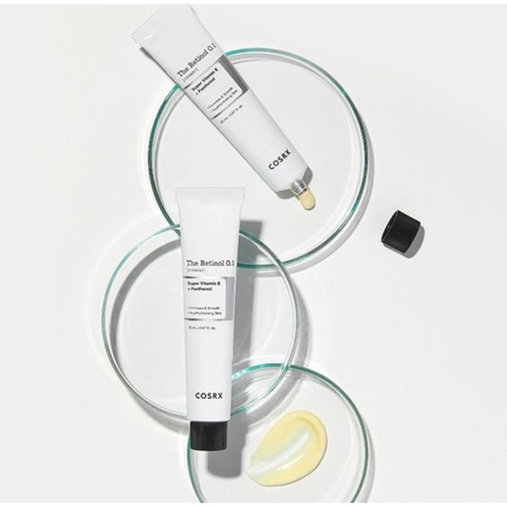 COSRX Die Retinol 0,1 Creme 20 ml (2 Stück) – Milde Retinol-Behandlung, Texturpflege, Koreanisch