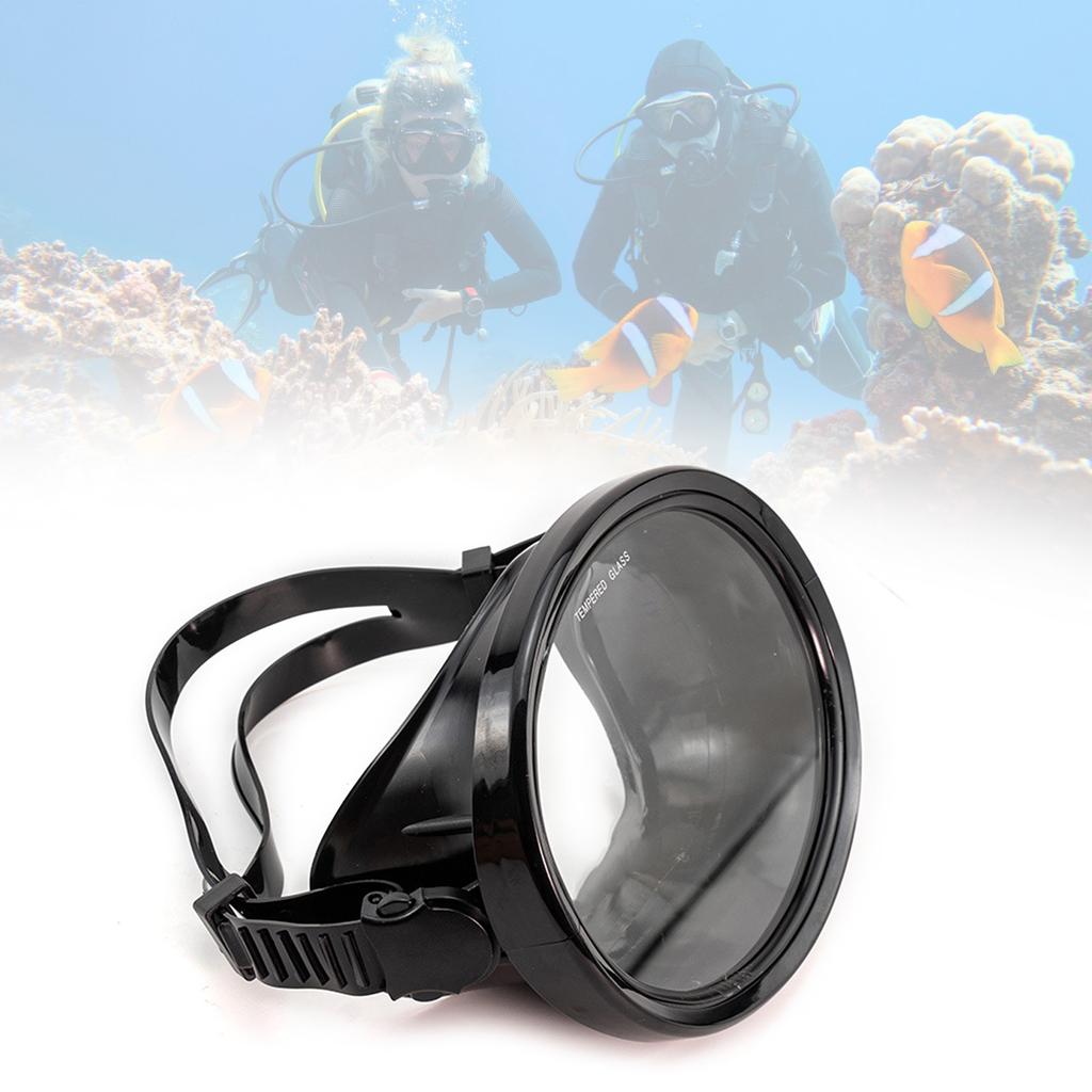 Oval Aquatics Diving Snorkel Mask | Scuba Snorkel Masks Goggles for Scuba Diving Snorkeling Freediving and Swimming