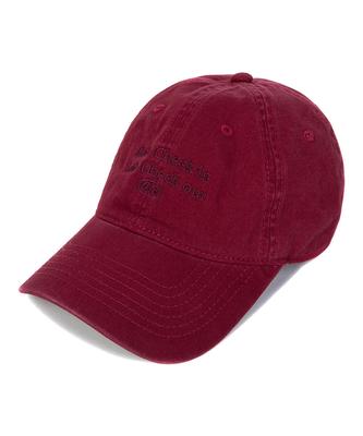 Wig Bg284Cap566_Check In Washing Cap_Burgundy
