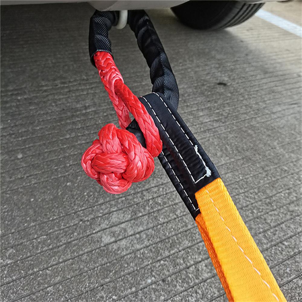 Soft Shackles articulate better, don’t rattle around when not under load, don’t