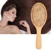 Portable Anti Static Hairbrush Wood Scalp Massage Comb Wooden Massage Comb  Hair Care