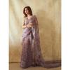 Premium Tabby Silk Saree – Multicolour Mirror Work Masterpiece
