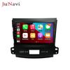 Mitsubishi Outlander 07-13 Wireless CarPlay Android Navigation with Large Screen DSP Integration.
