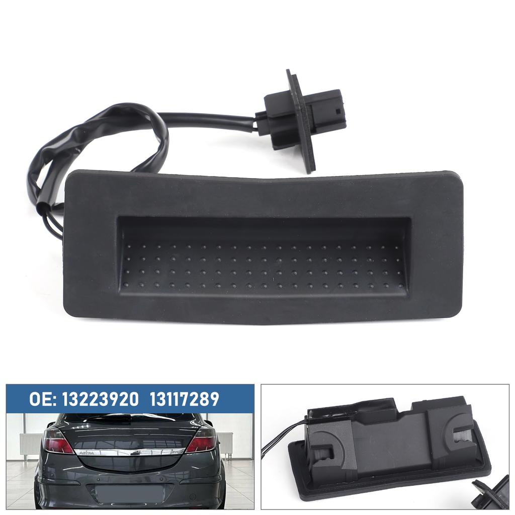 6240325  13223919 6240398 Black ABS Tailgate Switch Opening Button High Quality Car Accessories For Opel Astra H GTC L08
