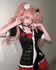 [CR ROLECOS] Junko Enoshima Cosplay Costume, Junko Enoshima Cosplay Uniform Costume (Junko Enoshima, Size L)