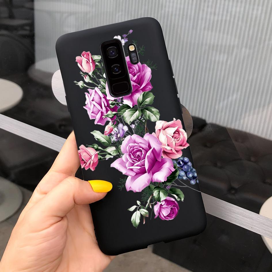 For Samsung Galaxy S9 Case G960F/DS Phone Cover Luxury Cartoon Soft Slim Funda For Samsung S9 Plus G965F S9+ Coque S9Plus Bumper