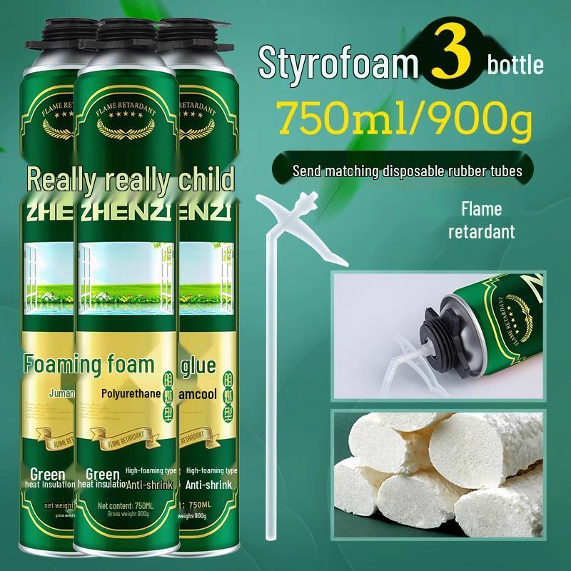 Foam Glue Caulking Agent for Door & Window Sealant Expansion and Leak Filling