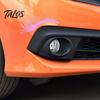 Beschädigungsfreie Auto-Außendekoration 2 Paar Auto-Scheinwerfer-Wimpernaufkleber, Lustige Scheinwerfer-Aufkleber, Dekorative Wimpern für Scheinwerfer Klebend