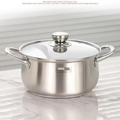304 Stainless Steel Soup and Milk Pot