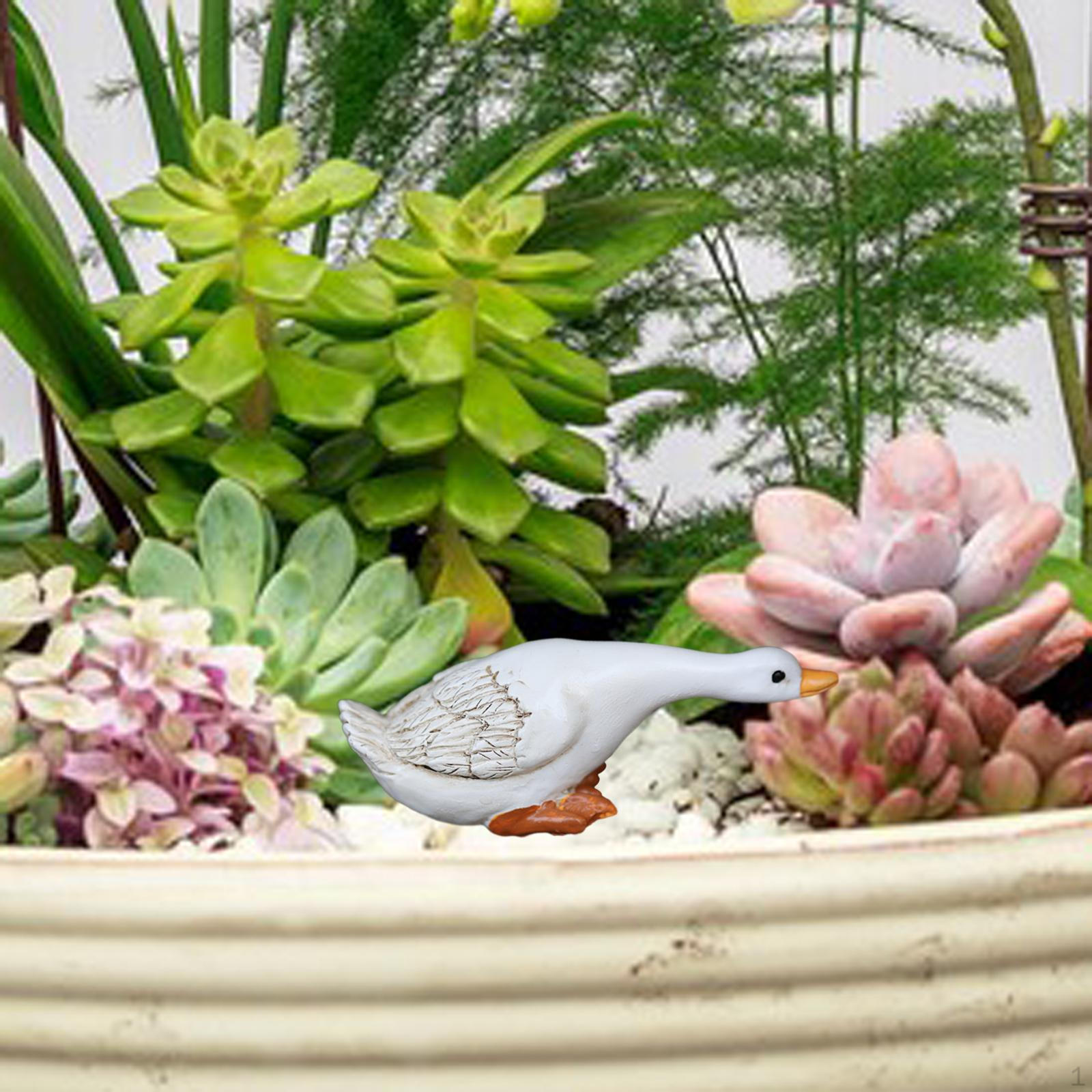 

Очаровательная фигурка утки для декора дома и сада Style A