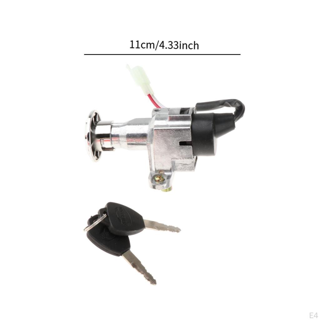 E-Bike Ignition Lock Electric Bike Accessories High Performance Switch Key Set for