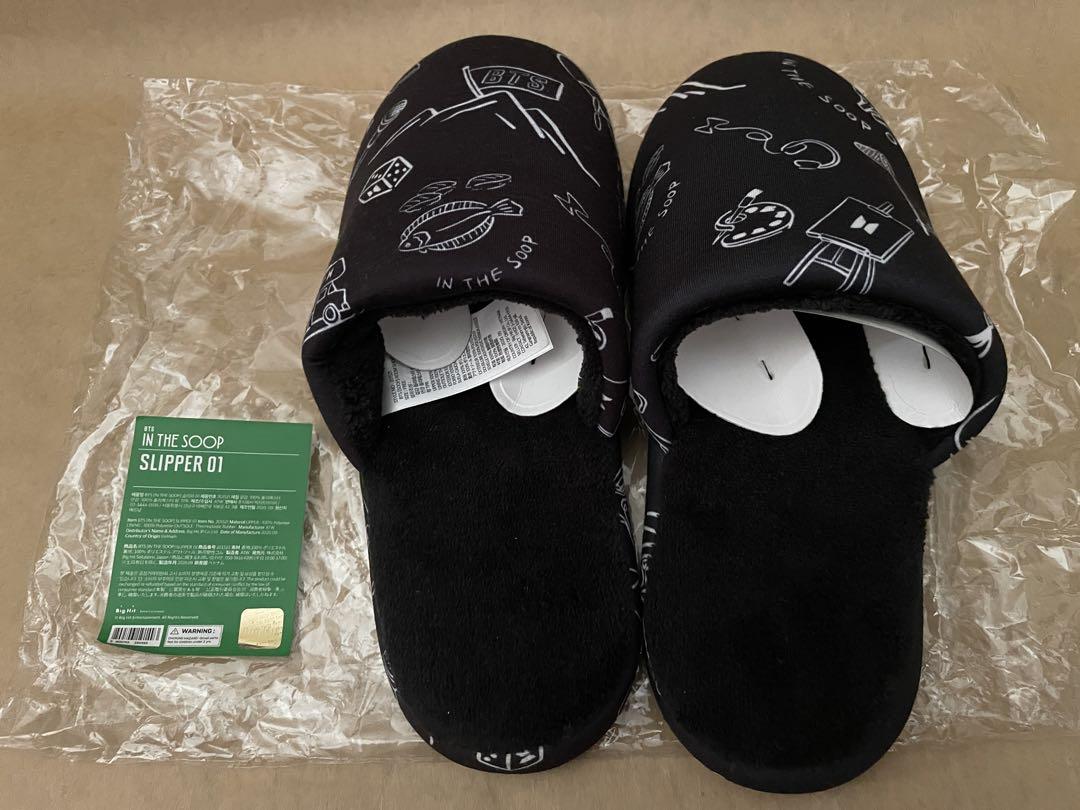 

[Б/У] BTS IN THE SOOP LYS love your self тапочки