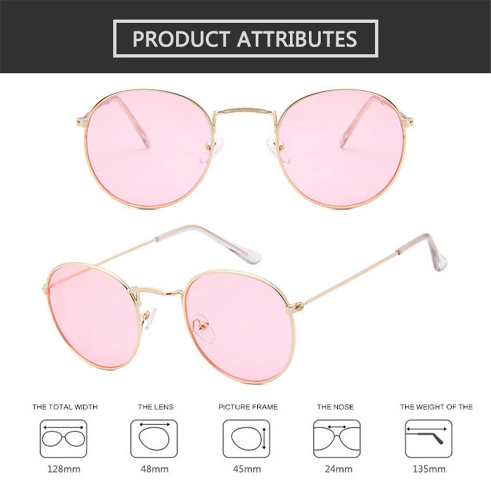 Summer Hippie Metal Frame Retro Shades Eyewear Round Sunglasses Sun Glasses