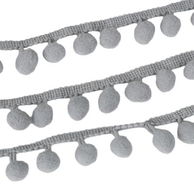 Modische und praktische Bandbesatz für DIY Handwerk 5 Yards Pom Trim Ball Fringe Ribbon Easy