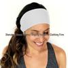European & American Street Style Double-Layer Solid Color Print Headband A7300